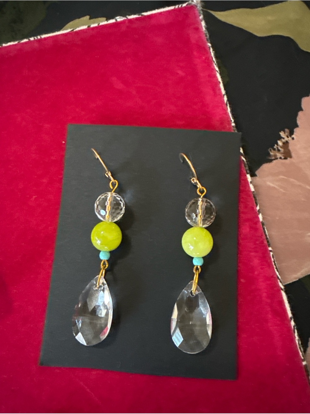 “Golden Hour Gleam” Earrings - Picture 4 of 6